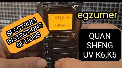 uv 5r spectrum analyzer|Spectrum analyzer · egzumer/uv.